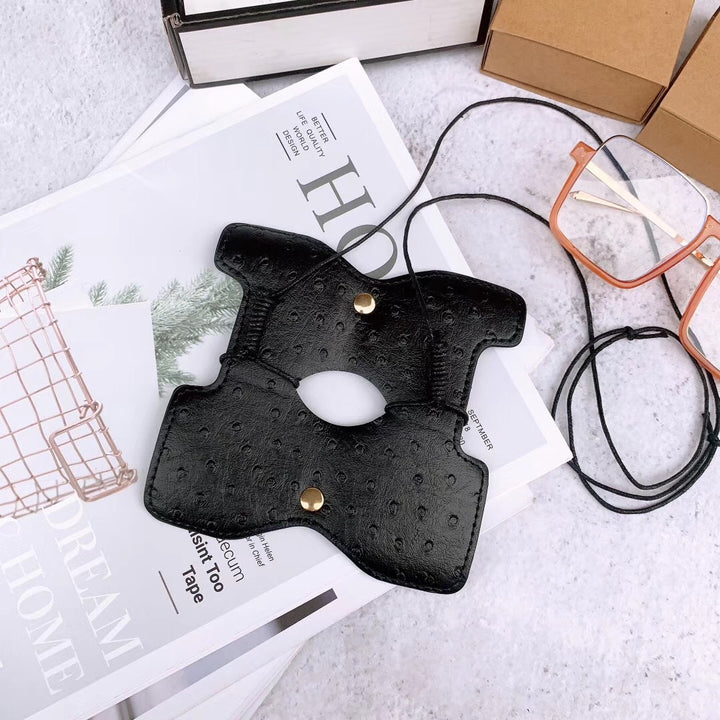 Decorative Leather Eyewear Case Bowlift