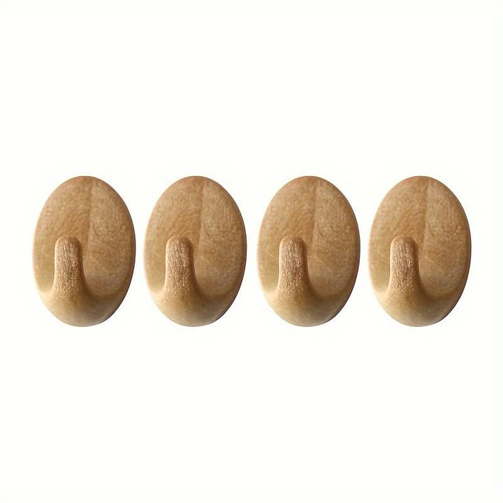BowLift | Self-Adhesive Wood-Look Wall Hooks Durable