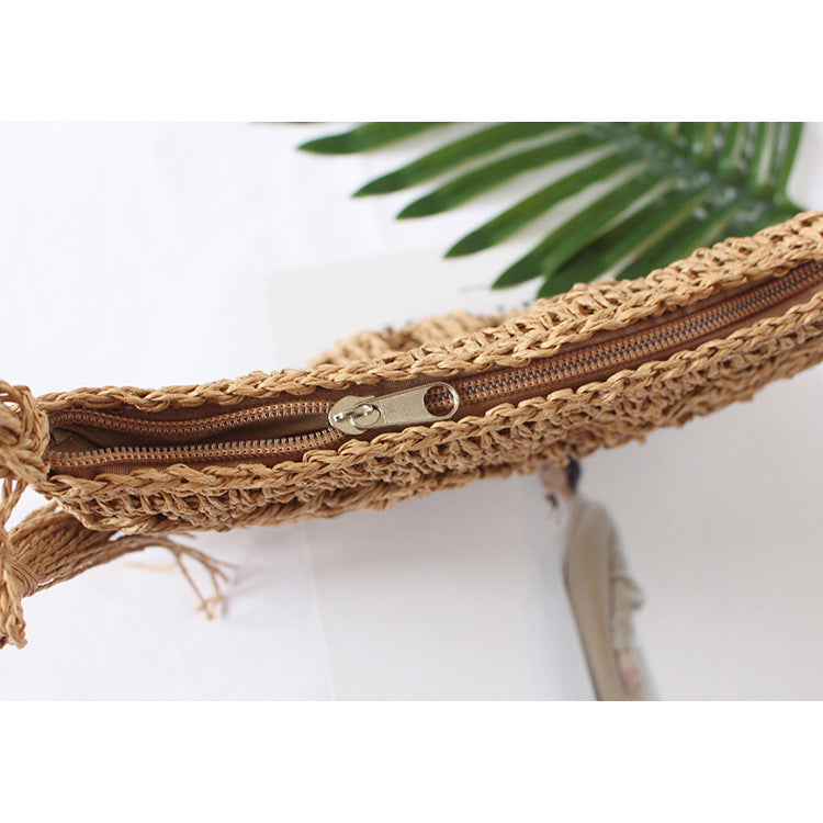 Handmade straw bag Bowlift