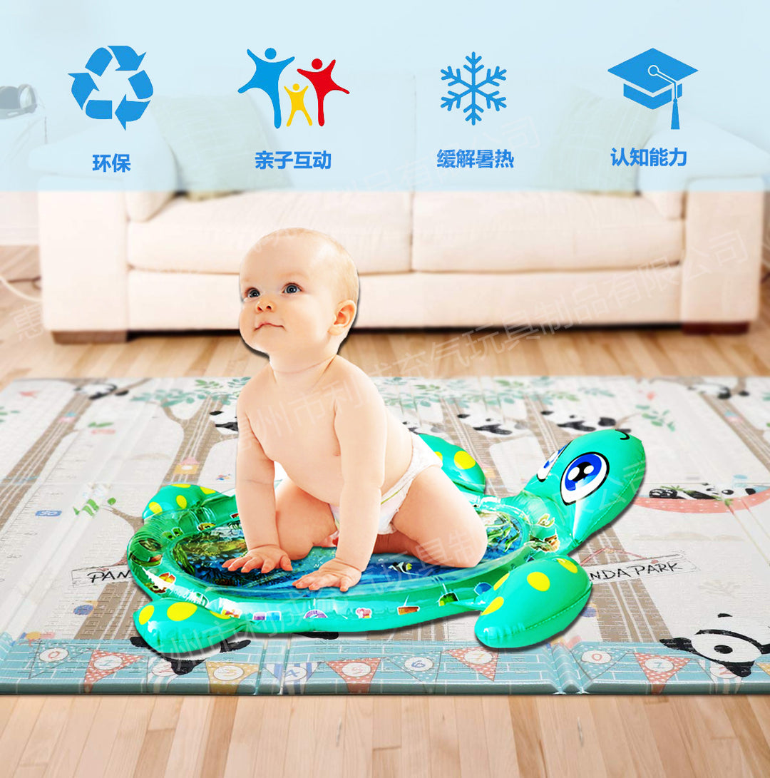 Unisex inflatable playmat with marine motifs Bowlift