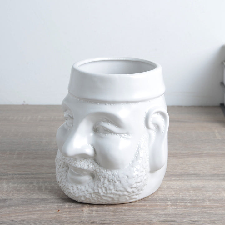 Decorative Plant Pot with Face Bowlift