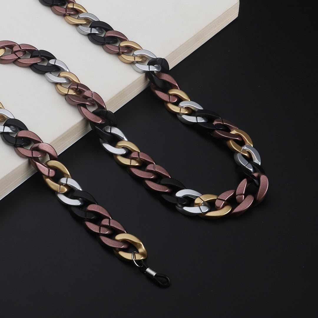 Vibrant Acrylic Eyewear Chain Bowlift