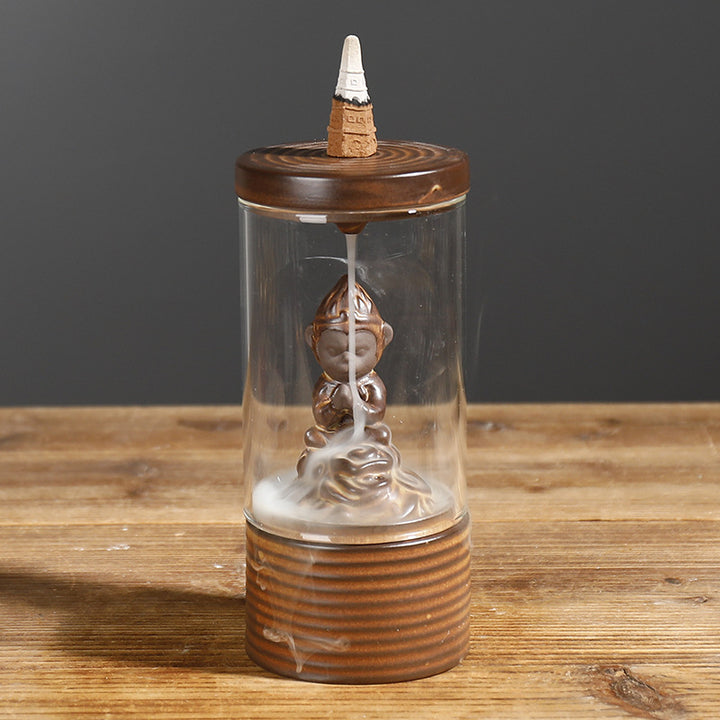 Decorative Cat-Theme Incense Burner