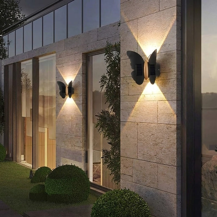 Butterfly Life Solar Powered Outdoor Lamp | Bowlift