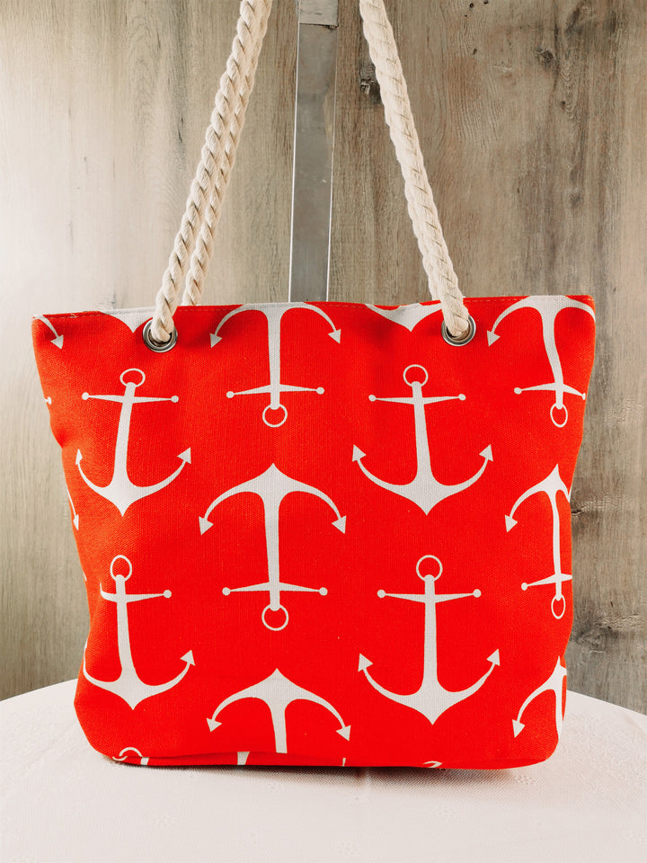 Large and Colorful Casual Beach Bag Bowlift