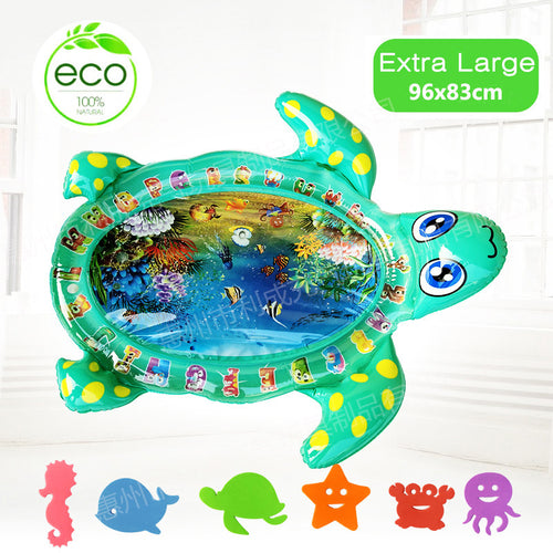 Unisex inflatable play mat with marine motifs Bowlift