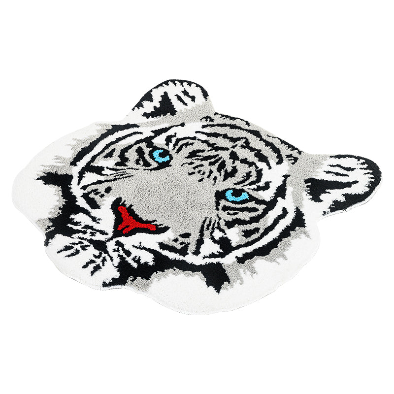 BowLift | Tiger Head Tufted Rug for Living Room and Kids Bedroom