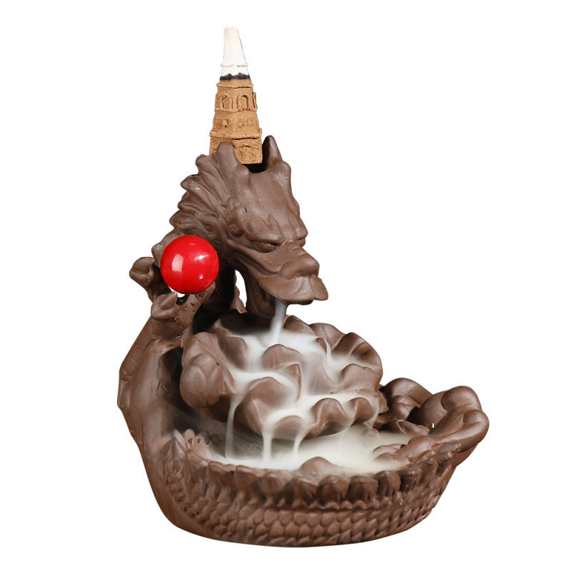 Decorative Dragon Theme Incense Holder