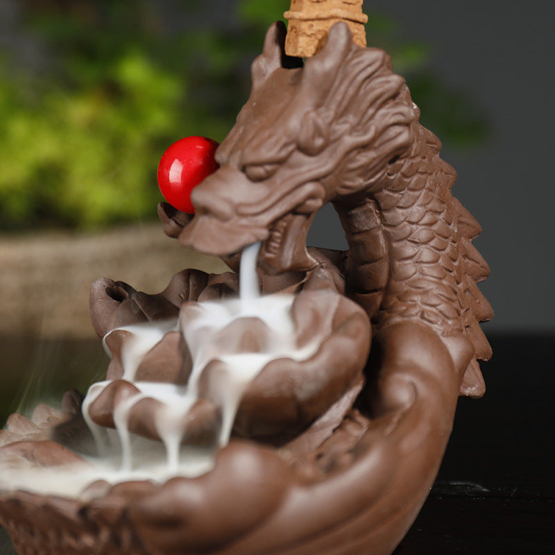 Decorative Dragon Theme Incense Holder