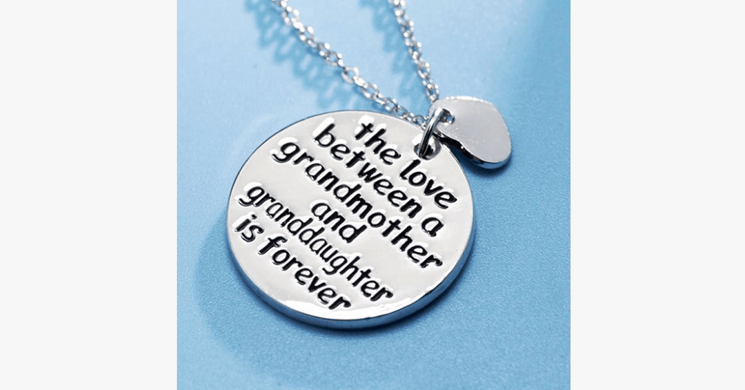 BowLift | The love between a grandmother and granddaughter is forever necklace