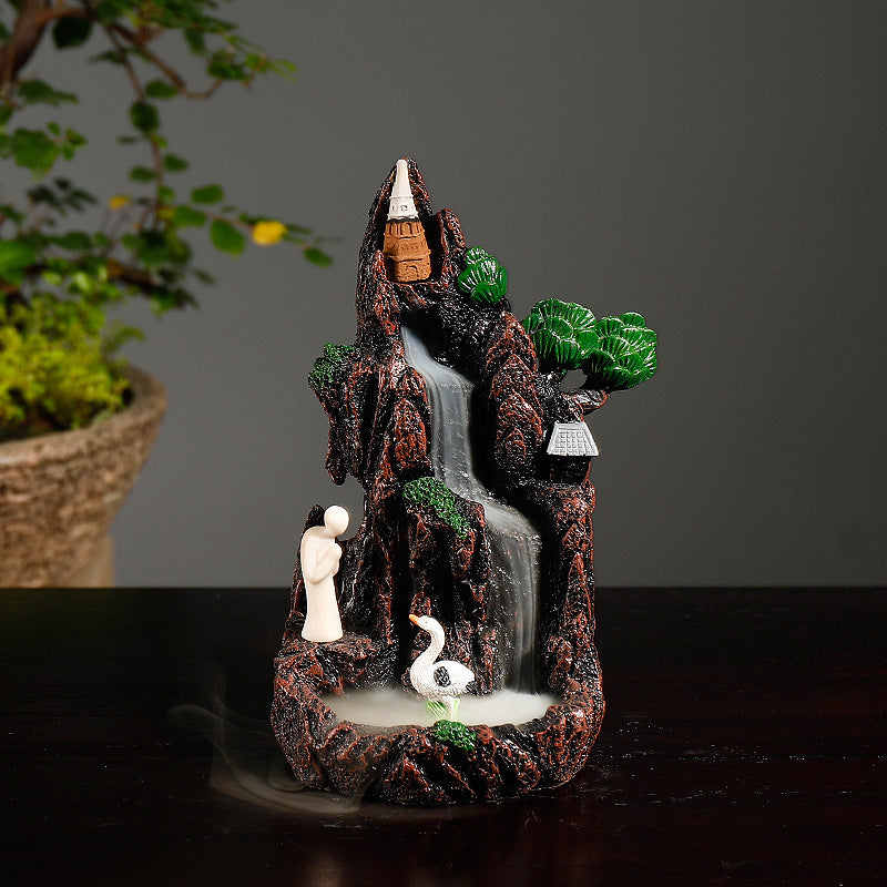 Artistic Waterfall Incense Fountain