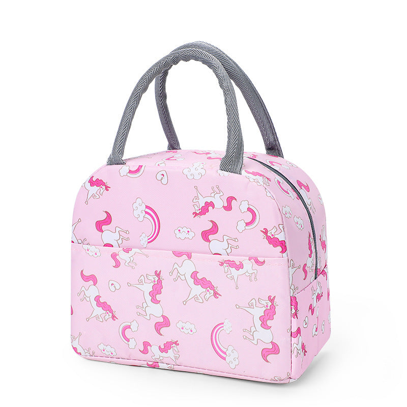 Stylish Floral Insulated Lunch Bag