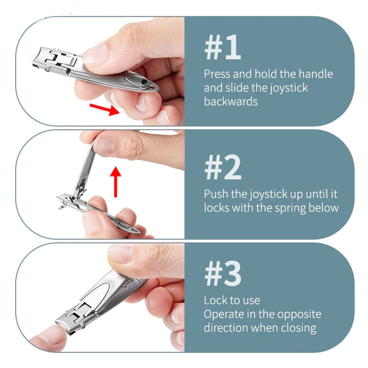 BowLift | Slim Cut Portable Nail Clippers