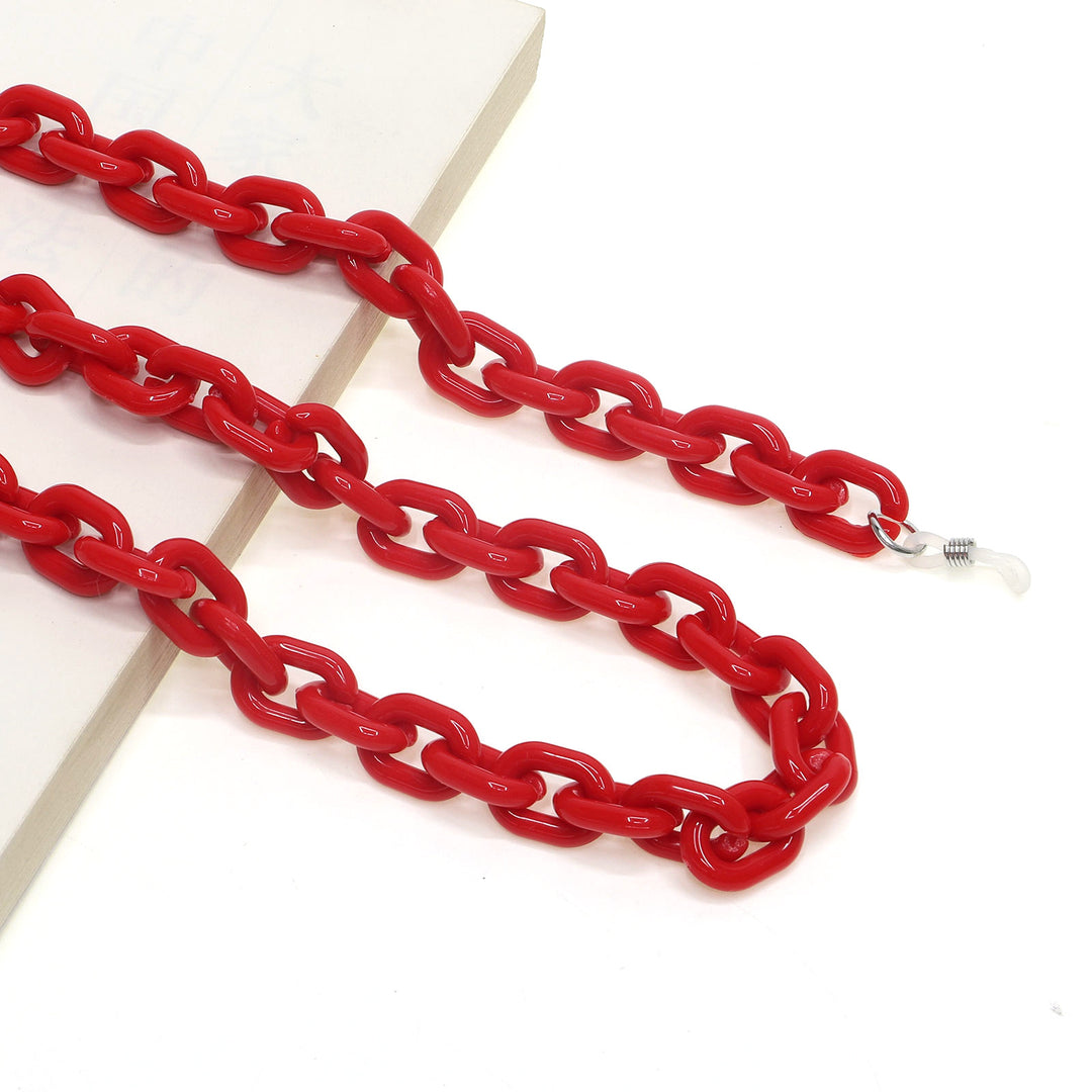 Decorative Acrylic Eyewear Chain Bowlift