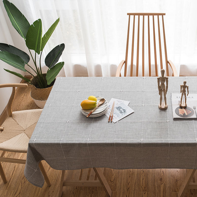 Natural Linen Tablecloth