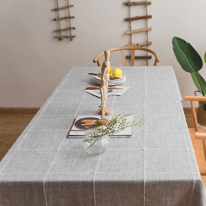 Natural Linen Tablecloth