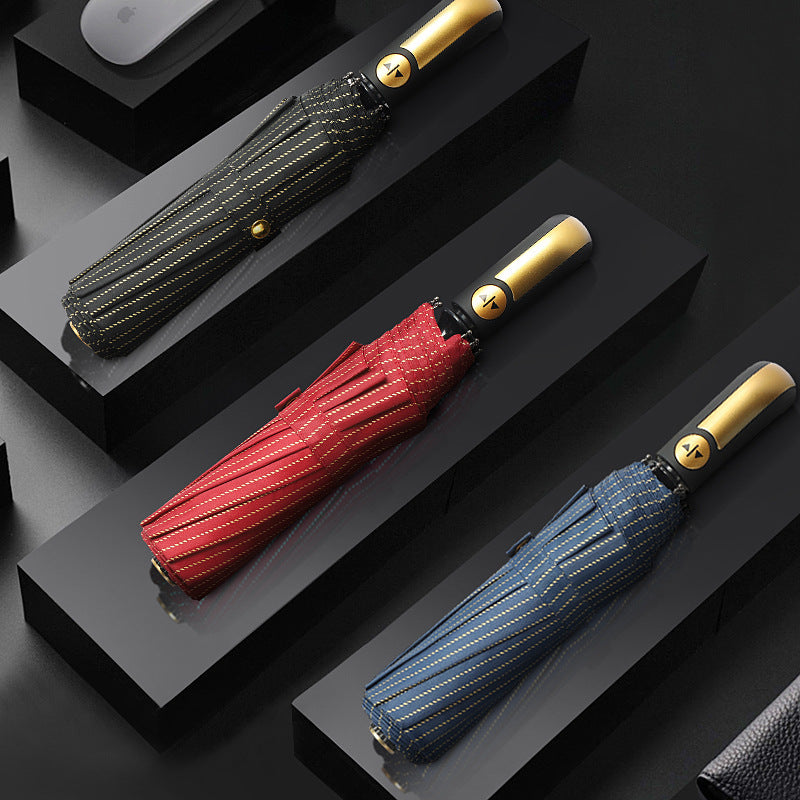 Ladies automatic folding umbrella with high-quality wind resistance and elegant design Bowlift