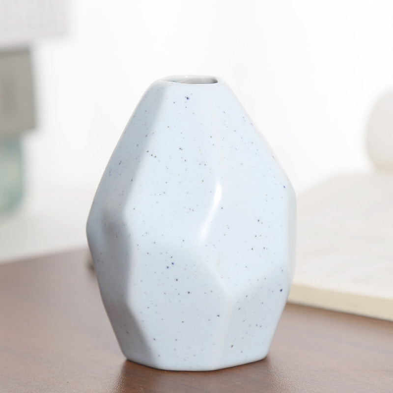 Geometric Ceramic Decorative Vase Bowlift