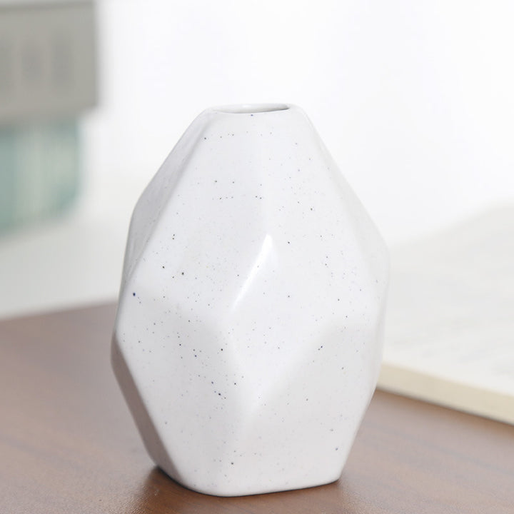 Geometric Ceramic Decorative Vase Bowlift