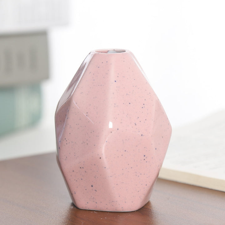 Geometric Ceramic Decorative Vase Bowlift