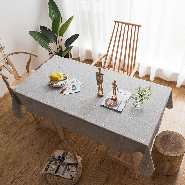 Natural Linen Tablecloth