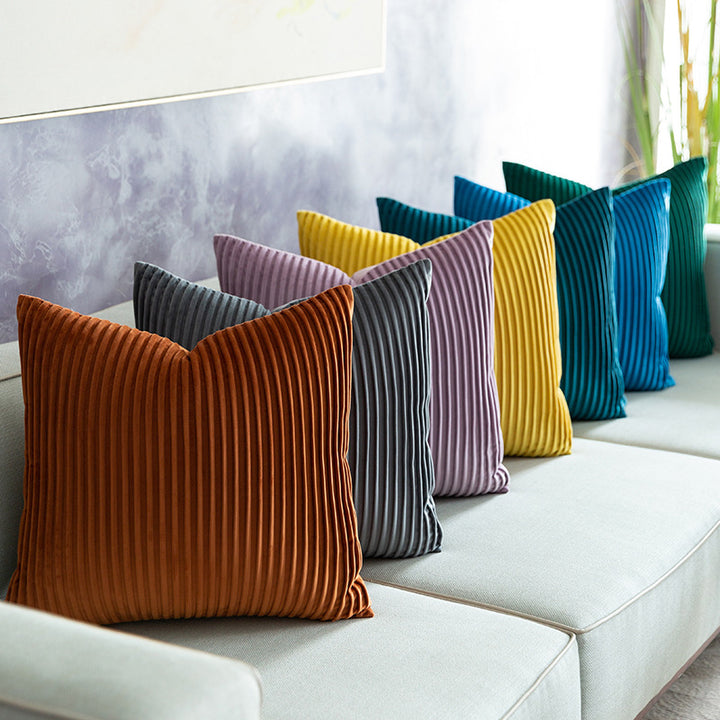 Plush Textured Decorative Pillow