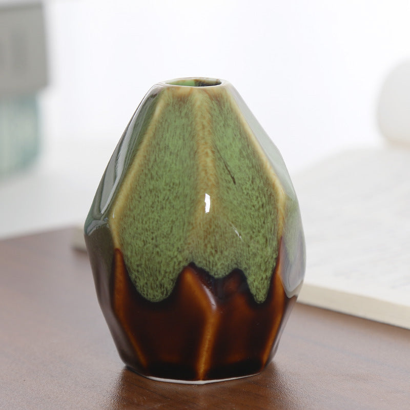 Geometric Ceramic Decorative Vase Bowlift