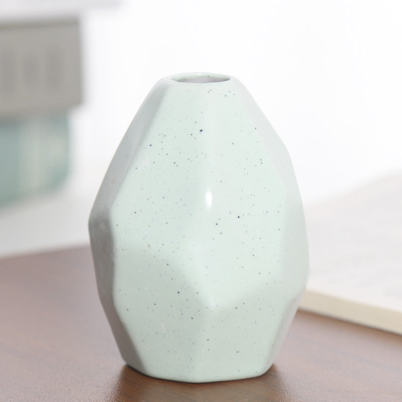 Geometric Ceramic Decorative Vase Bowlift