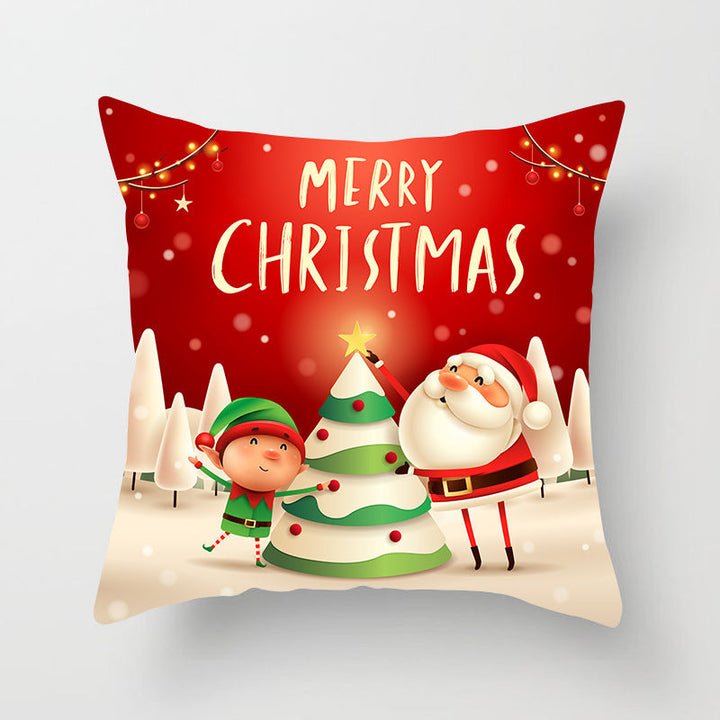 BowLift | Santa snowman pillowcase