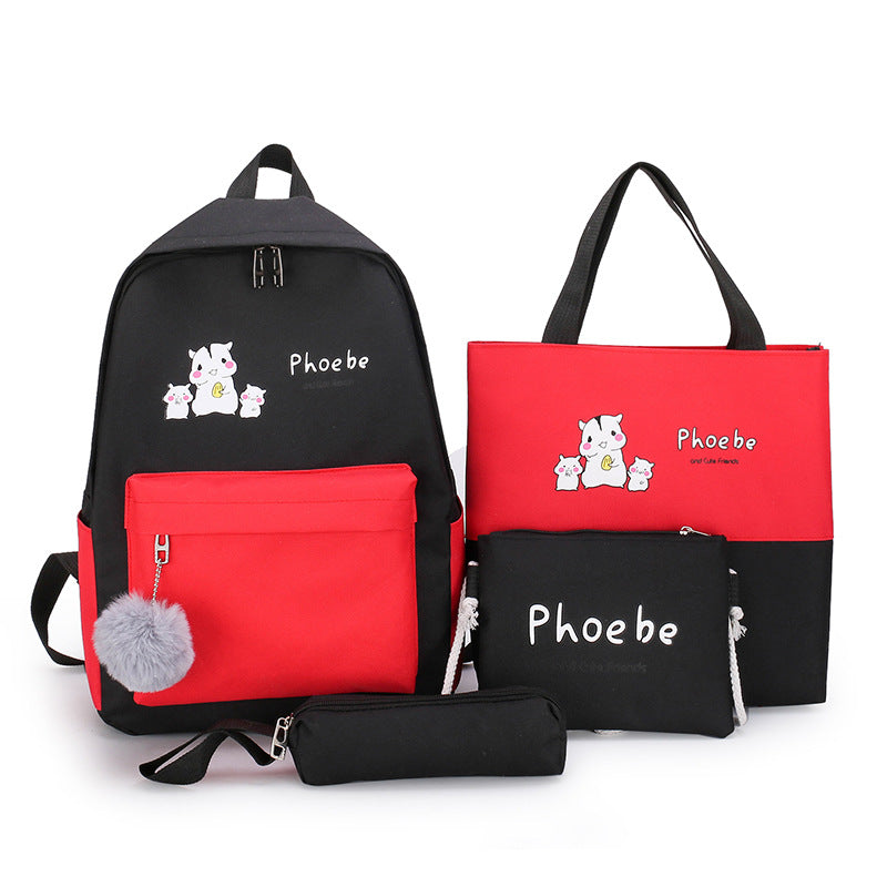 5-Piece Animal Motif Bag Set Bowlift