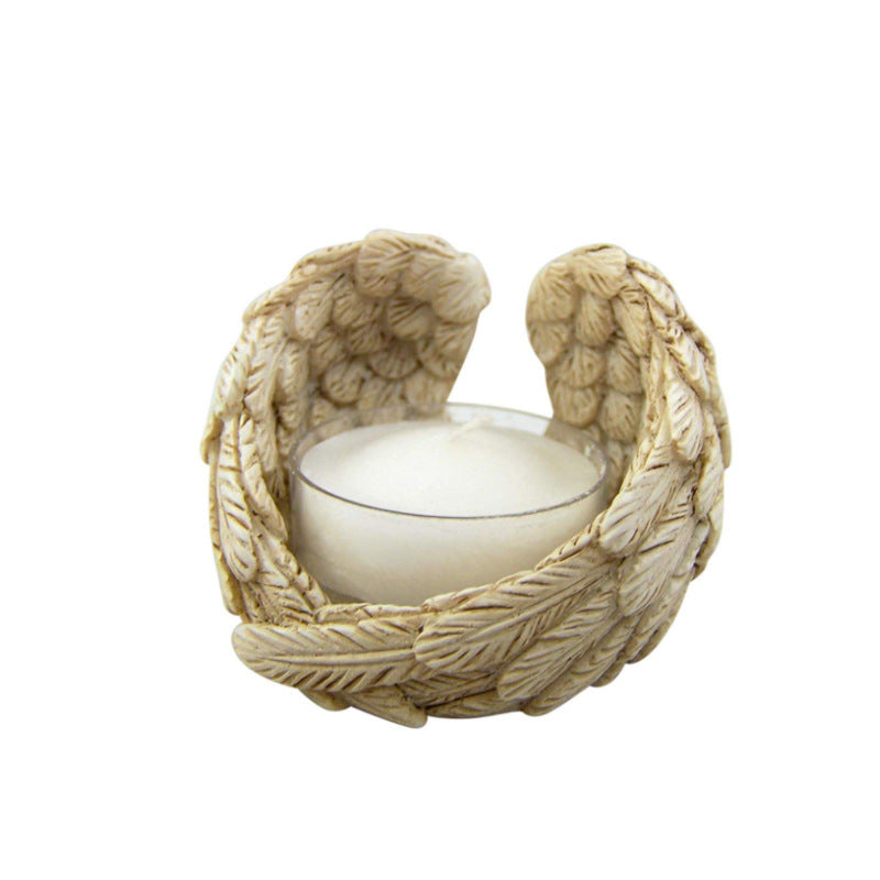 Decorative Angel Wings Candle Holder