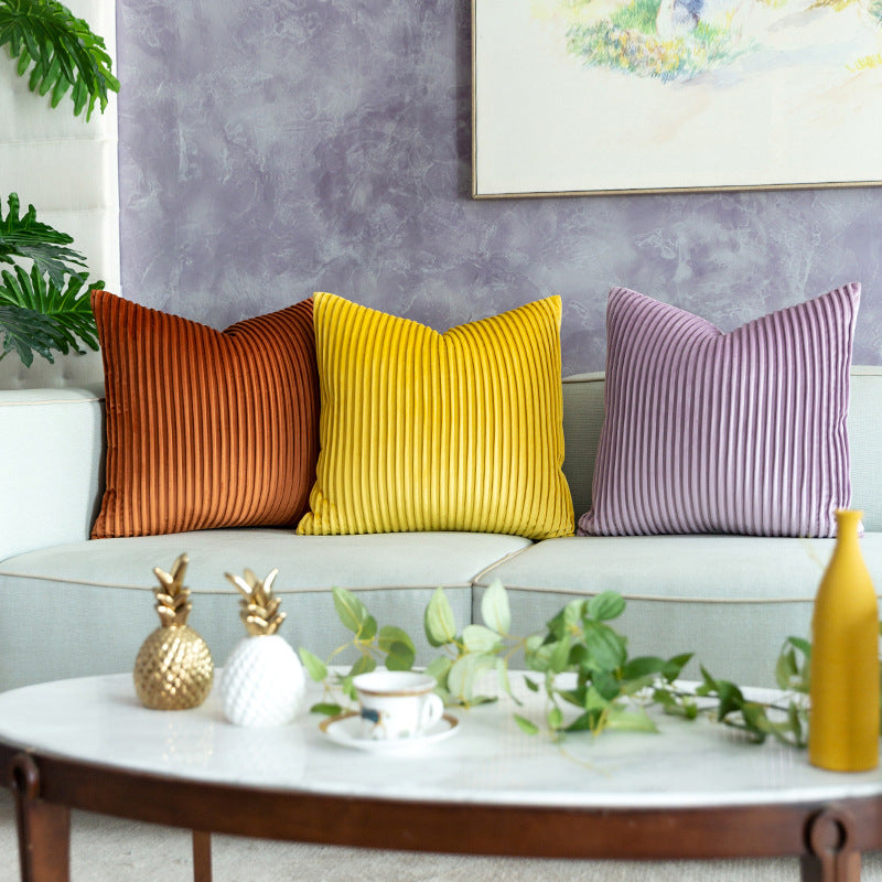 Plush Textured Decorative Pillow