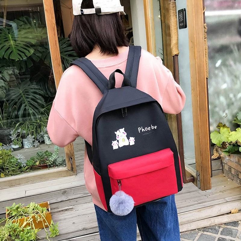 5-Piece Animal Motif Bag Set Bowlift