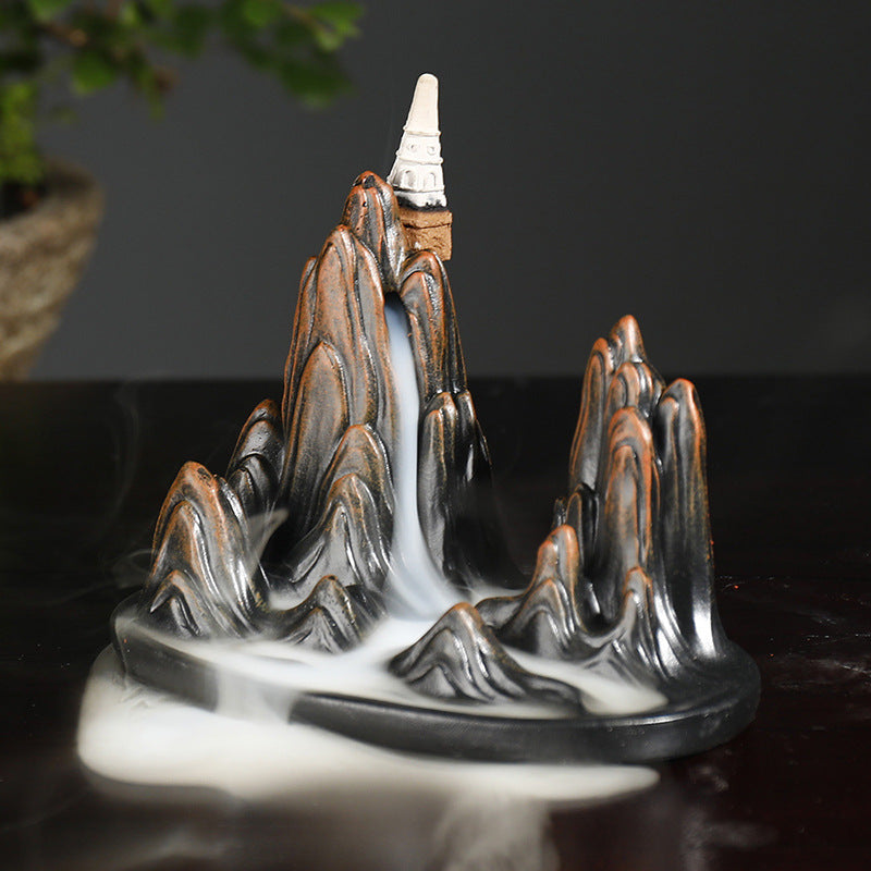 Mount Theme Incense Burner