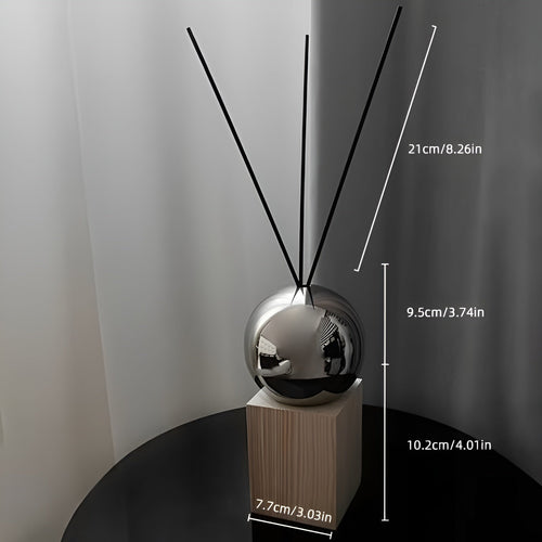 Stainless Steel Aroma Diffuser – Relaxing Room Fragrance with Essential Oils | Decorative for Home and Hotel | Bowlift