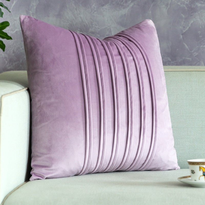 Textured Velvet Throw Pillow