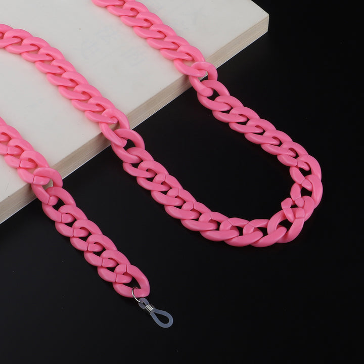Vibrant Acrylic Eyewear Chain Bowlift