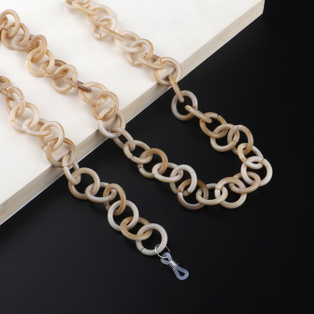 Trendy Acrylic Eyewear Chain Bowlift