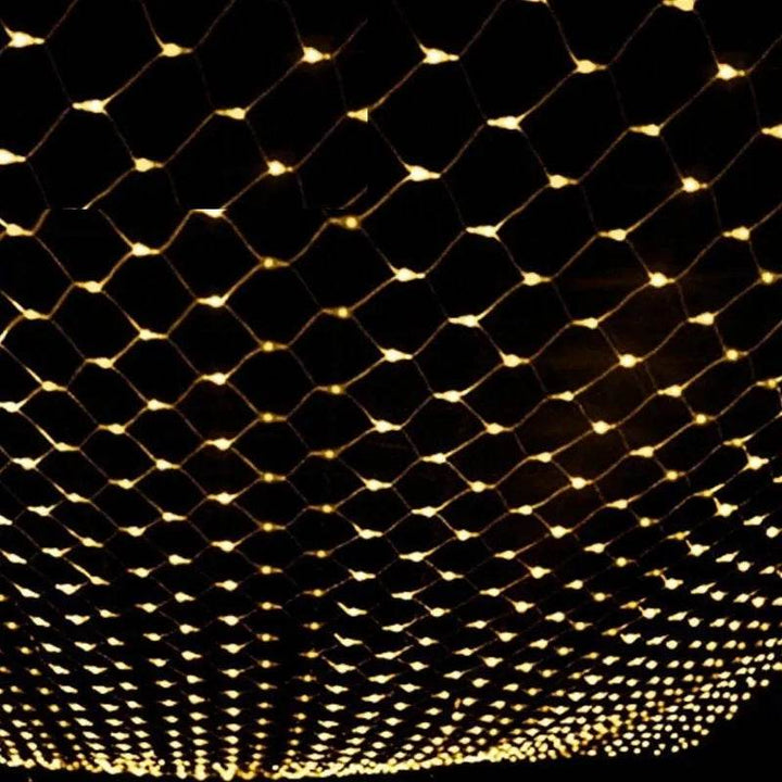BowLift | Christmas led lights string lights outdoor waterproof fishnet lights full of stars paved holiday lights wedding ins decorative lights