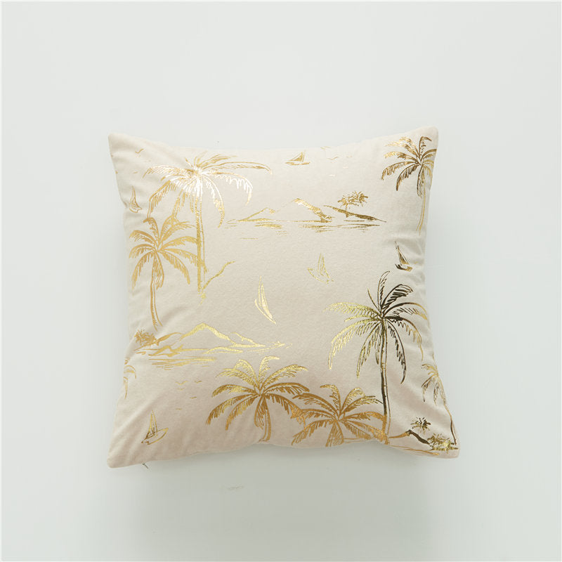 Decorative Tropical Paradise Throw Pillow