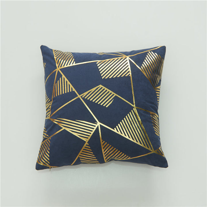 Geometric Patterned Decorative Cushion
