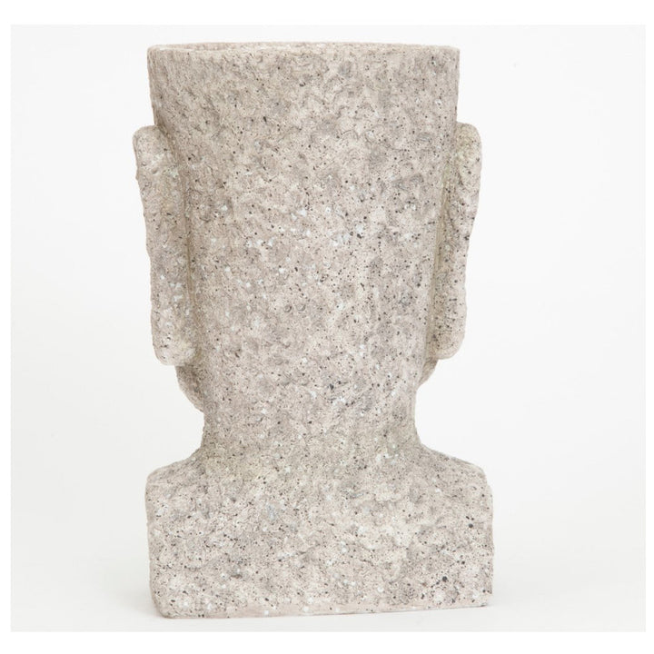 Decorative Stone Head Planter