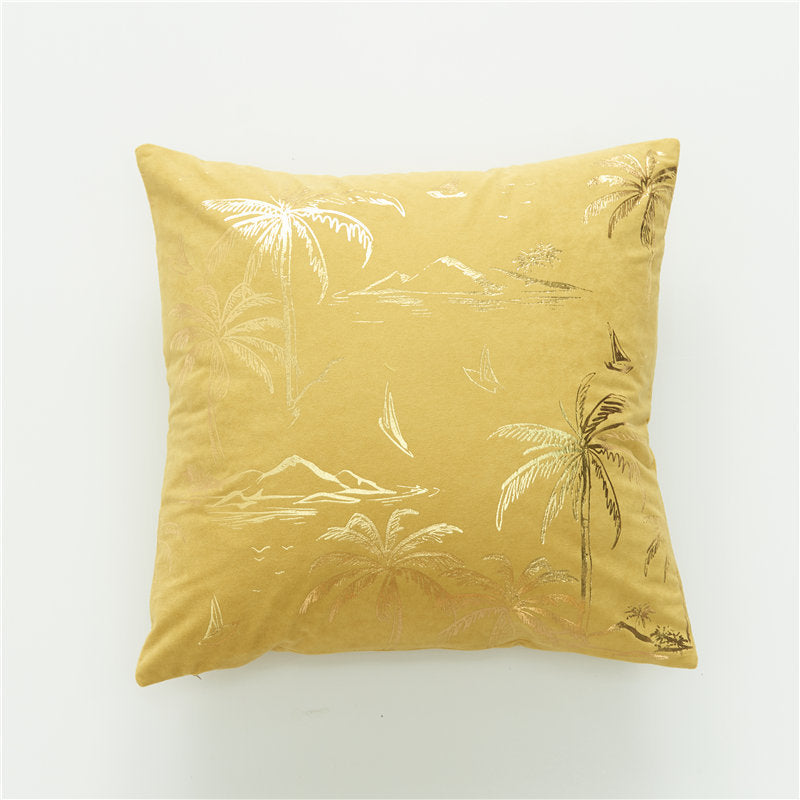 Decorative Tropical Paradise Throw Pillow
