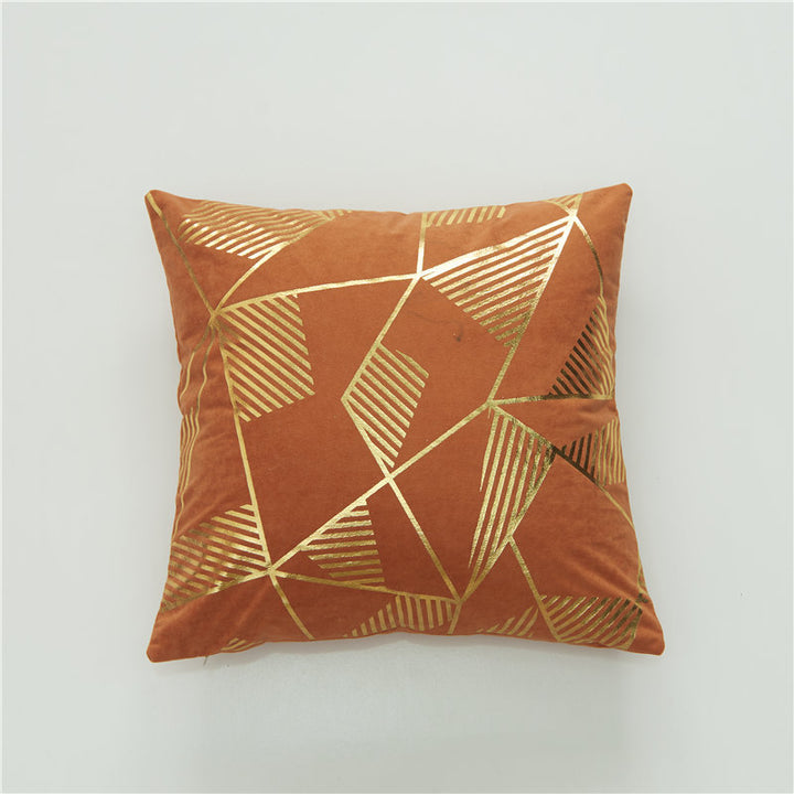 Geometric Patterned Decorative Cushion