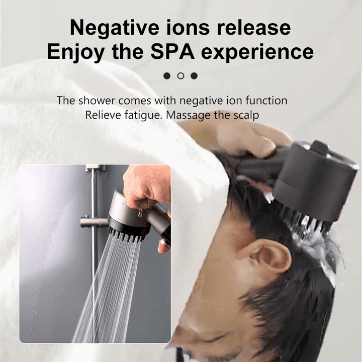 BowLift | VitaSpray 4-in-1 Wellness Showerhead — Ignite your source of power with each shower for radiant skin and pure relaxation