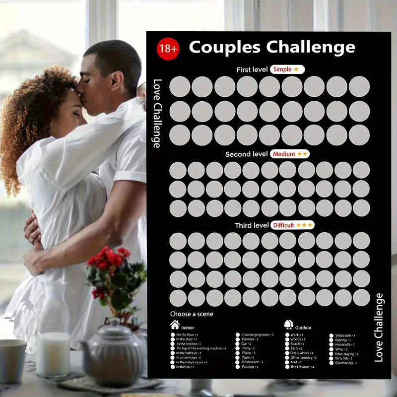 BowLift | Love Challenge Scratch Cards for Couples
