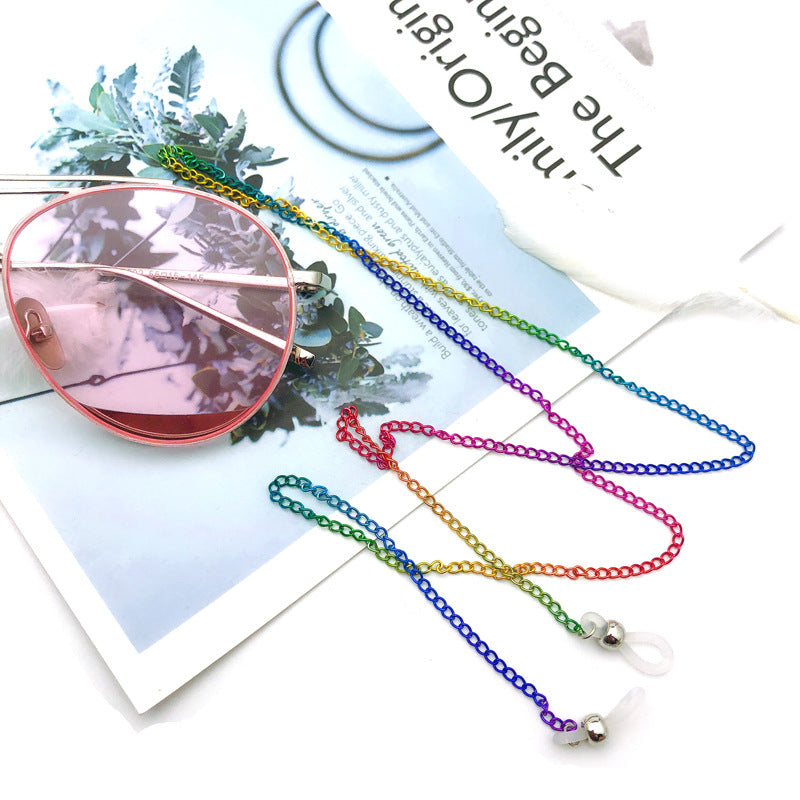 Colorful Multi-Strand Eyewear Holder Chain Bowlift