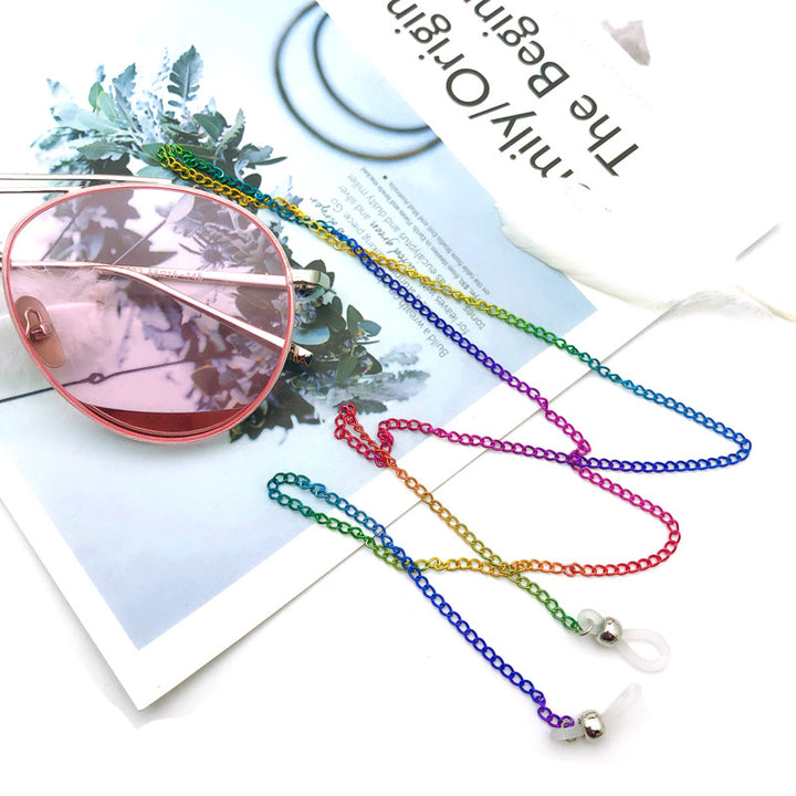 Colorful Multi-Strand Eyewear Holder Chain Bowlift