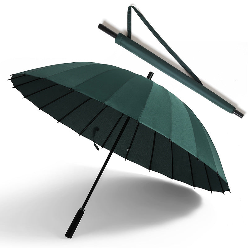 Women's automatic folding umbrella with ergonomic handle and windproof technology Bowlift
