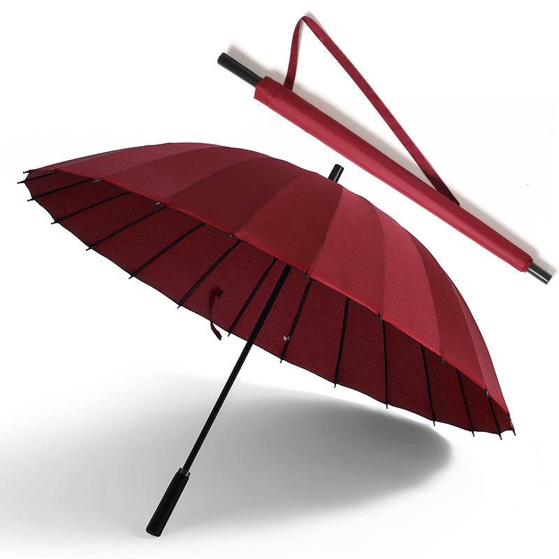 Women's automatic folding umbrella with ergonomic handle and windproof technology Bowlift